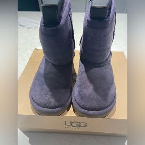 K Classic Toddlers Purple UGG